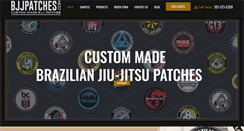 Desktop Screenshot of bjjpatches.com